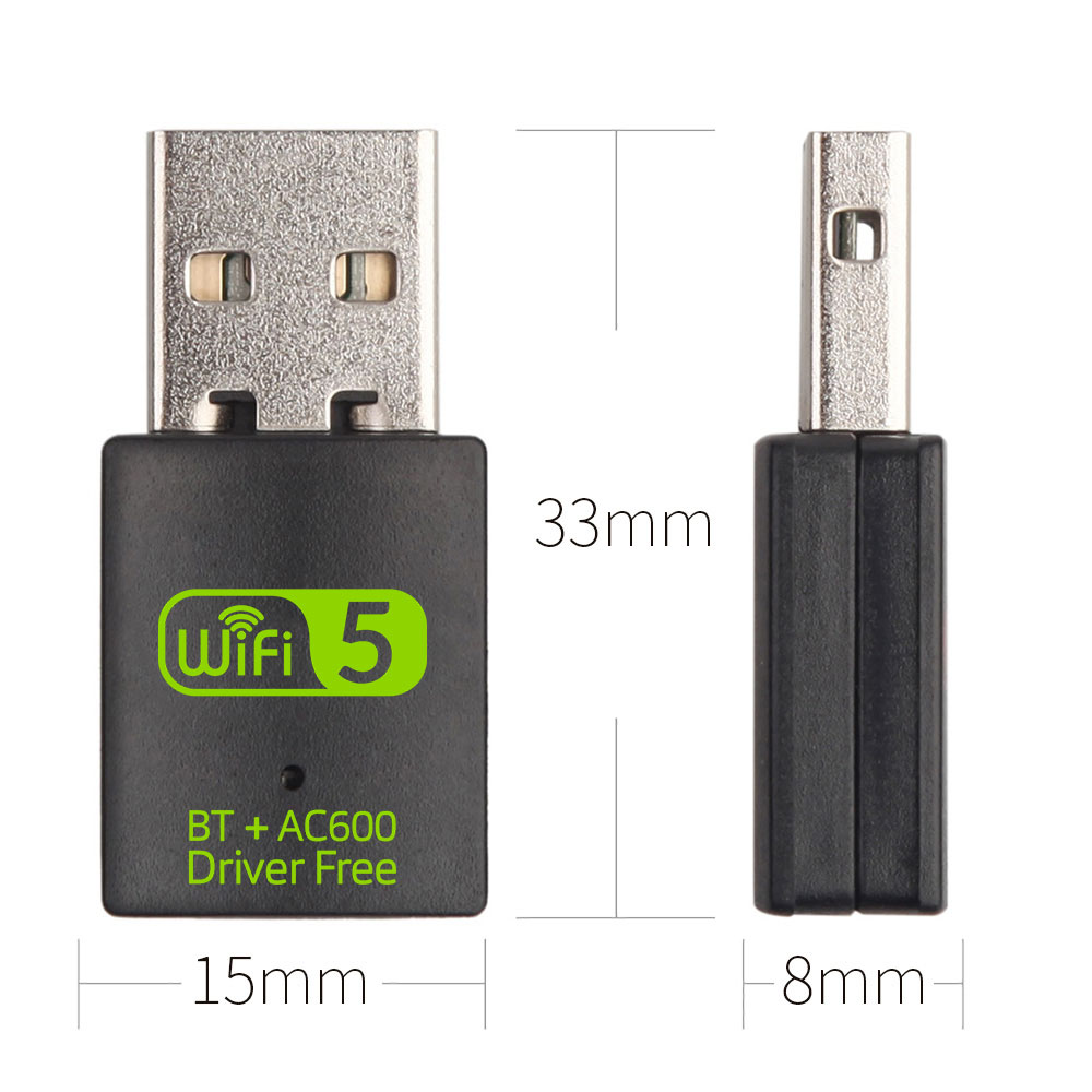 免驅(qū) 600Mbps 無(wú)線(xiàn)網(wǎng)卡+藍(lán)牙